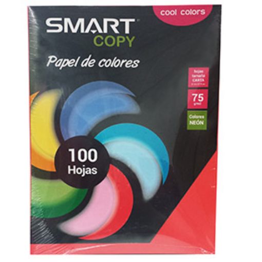 Imagen de PAPEL CARTA ULTRA ROJO 37K C/100HJS