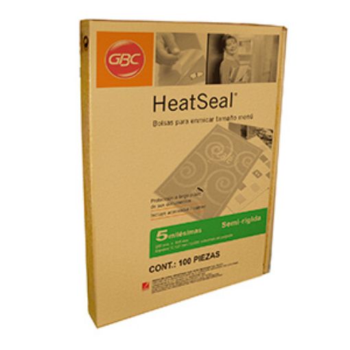 Imagen de MICA TERMICA DOBLE CARTA 29.2 X 44.5CM 100PZAS (5MIL)