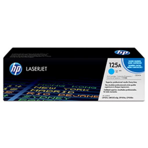 Imagen de TONER LASER HP 125A CIAN CB541A