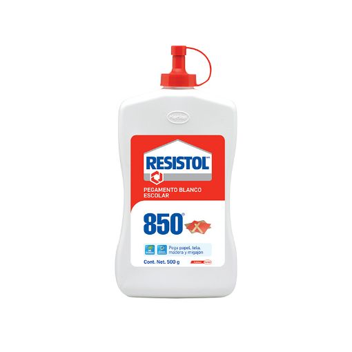 Imagen de PEGAMENTO BLANCO RESISTOL 850 500G