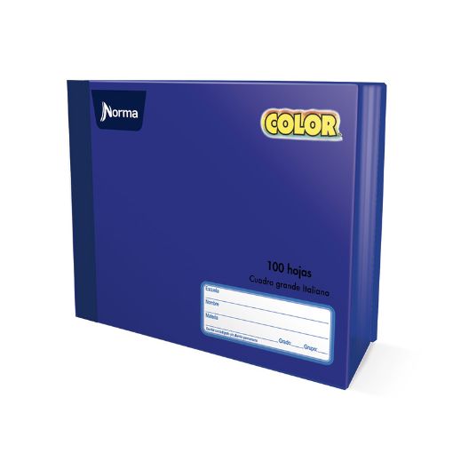 Imagen de CUADERNO COSIDO ITAL 100H C-7 NORMA COLOR