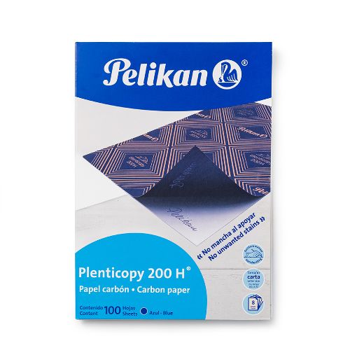 Imagen de PAPEL CARBON PARA MANO 1200GCARTA AZUL 100HJS