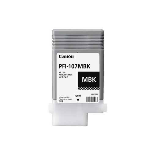 Imagen de CARTUCHO DE TINTA CANON PFI 107MBK NEGRO MATE
