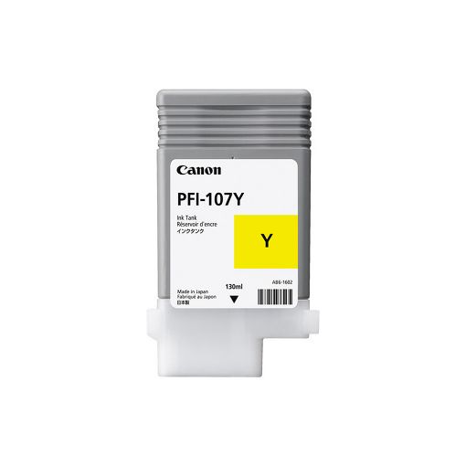 Imagen de CARTUCHO DE TINTA CANON PFI 107Y AMARILLO