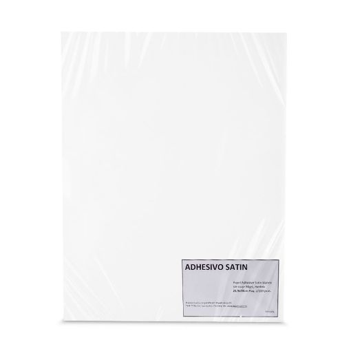 Imagen de ADHESIVO SATIN CARTA C/100 PZAS