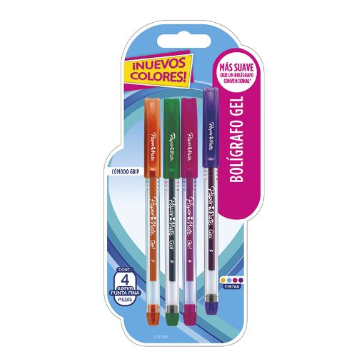 Imagen de BOLIGRAFO GEL BLT CON 4 COLORES SURTIDOS